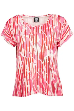 Faber Print-Shirt Modernes Shirt mit vertikalem Print mit vertikalem Print - Verkäufer: Fashion