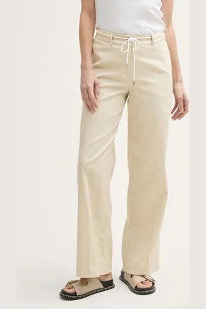 TOM TAILOR Stoffhose TTLEA Wide Leg Hose mit Kordelzug - Verkäufer: