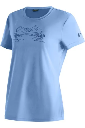 Maier Sports T-Shirt Wilma Print Damen Funktionsshirt, Freizeitshirt mit Aufdruck, Regular Fit