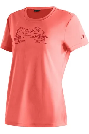 Maier Sports T-Shirt Wilma Print Damen Funktionsshirt, Freizeitshirt mit Aufdruck, Regular Fit