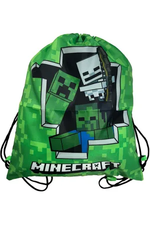 Minecraft Kinderrucksack Creeper Sporttasche Turnbeutel 37 cm (1-tlg) - Verkäufer: Multimedia Dreams & more
