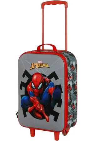 KARACTERMANIA Kinderkoffer 3D Marvel Spiderman Symbol Trolley Reisekoffer Koffer - Verkäufer: okluge