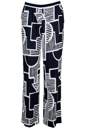 Faber Marlene-Hose Marlenehose mit grafischem Print – EXKLUSIVDRUCK mit grafischem Print – EXKLUSIVDRUCK - Verkäufer: Fashion