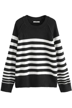 Next Rundhalspullover Pullover mit Saumdetail und Rundhalsausschnitt (1-tlg) - Verkäufer: Germany GmbH