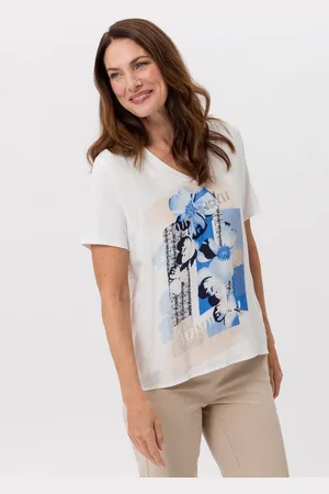 Frank Walder Blusenshirt mit modischem V-Ausschnitt - Verkäufer: Held Fashion Retail