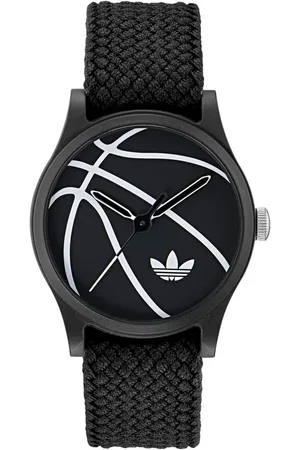 adidas Quarzuhr GAME ONE AOSY250242I, Armbanduhr, Herrenuhr, Damenuhr,Nylonarmband,wasserabweisend bis 5 bar