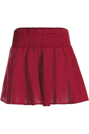 Vishes Minirock Damen Mini-Rock Baumwolle Casual elastischer Bund Alternative Bekleidung, Ethno, Hippie, Retro Style - Verkäufer: - Alternative Bekleidung