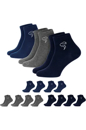 Black Snake Sneakersocken Quarter Socken für Damen & Herren - halbhohe Sportsocken aus Baumwolle 12 Paar Quarter Sneaker Socken - bequem, atmungsaktiv & sportlich - Verkäufer: noorsk