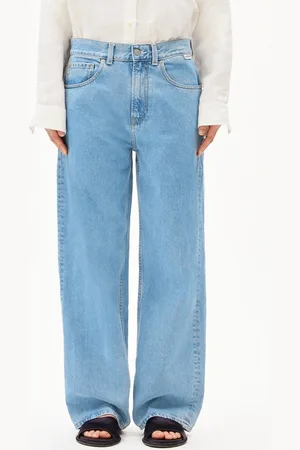 Armedangels Boyfriend-Jeans HAAYI Damen Baggy Jeans recycelte Baumwolle (Non-Stretch, 0-tlg., Baggy Fit) horizon - Verkäufer: