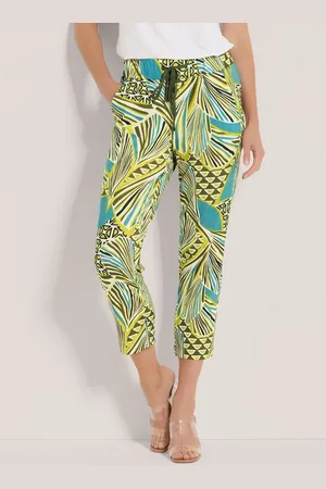 Madeleine Schlupfhose Farbige Schlupfhose mit grafischem Print - Verkäufer: Premio Fashion GmbH
