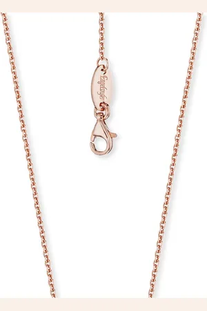 Engelsrufer Silberkette Halskette Silber ERNA-48-15R roségold plattiert (1-tlg) - Verkäufer: Juwelier-Bacak