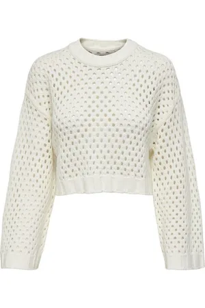 ONLY Strickpullover Damen Strick-Pullover Short - OnlSmilla Grobstrick Crop Sweater - Verkäufer: markendealer