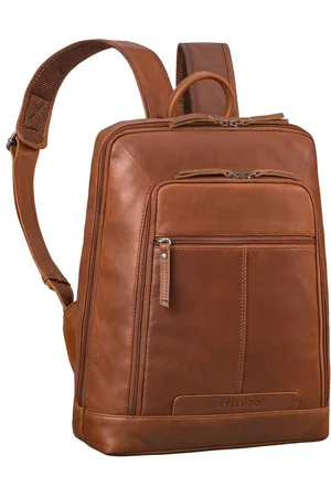 STILORD Notebook-Rucksack "Marina" Großer Rucksack Damen Leder Elegant für Laptop 15,6 - 16 Zoll - Verkäufer: Leder