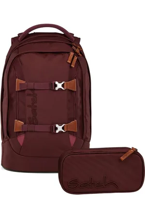 Satch Schulranzen Schulrucksack-Set PACK Nordic Ruby 2-teilig (2-teilig), ergonomisch, Your-Size-System: auf Körpergröße anpassbar - Verkäufer: DSBO