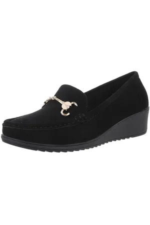 Ital-Design Komfortable Loafers für jeden Anlass – Stil & Qualität Slipper (89319177) Keilabsatz/Wedge Mokassins in - Verkäufer: