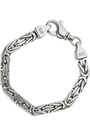 Jobo Silberarmband Königs-Armband, 925 Silber 20 cm