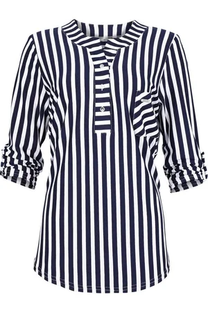 malito more than fashion Schlupfbluse 6666 legere basic Shirtbluse 3/4 Arm - Verkäufer: malito