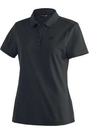 Maier Sports Funktionsshirt Ulrike Damen Polo, pique Poloshirt, schnelltrocknendes Outdoor-Shirt