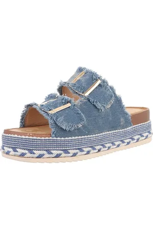Ital-Design Modische Sandalen für Komfort und Style Plateausandaletten (89319326) Flach Pantoletten in - Verkäufer:
