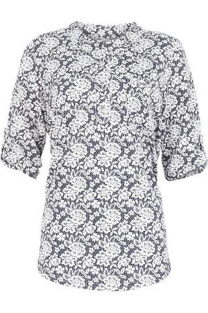 malito more than fashion Schlupfbluse 6666 legere basic Shirtbluse 3/4 Arm - Verkäufer: malito