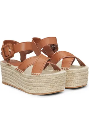 HUGO BOSS Machica_Pltsan Plateausandaletten Sommerschuh, Sandale, Plateau, Urlaubschuh mit verstellbarer Schnalle