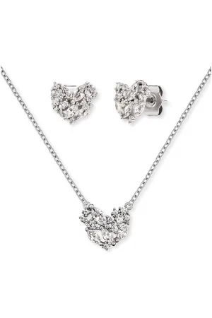 Engelsrufer Kette mit Anhänger Set ERMT-LILHEART4-ZI Halskette Silber und Ohrstecker (1-tlg) - Verkäufer: Juwelier-Bacak