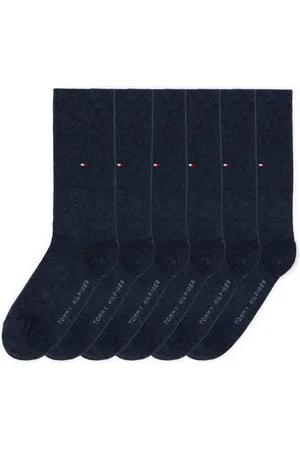 Tommy Hilfiger Socken TH MEN SOCK 6P ECOM (Packung, 6-Paar, 6 Paar) Gekämmte Baumwolle, atmungsaktiv, druckfreier Bund
