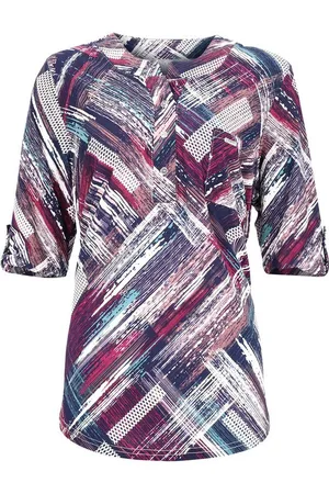 malito more than fashion Schlupfbluse 6666 legere basic Shirtbluse 3/4 Arm - Verkäufer: malito