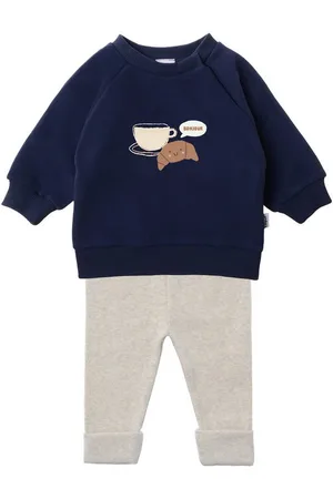 LILIPUT Sweatanzug Croissant Bonjour (2-tlg), bestehend aus Leggings und Sweatshirt