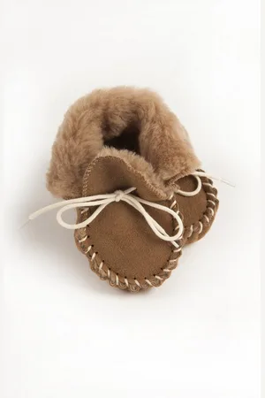 Kaiser Baby-Mokassin Lammfell Krabbelschuh aus echtem Lammfell - Verkäufer: