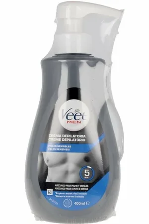 Veet Körperpflegemittel Men Gel Crema Depilatoria Piel Sensible 400ml - Verkäufer: beauty-for-less