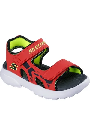 Skechers RAZOR SPLASH-AQUA BUDDIES Sandale, Sandale mit Klettverschluss, waschbar, Größenschablone zum Download