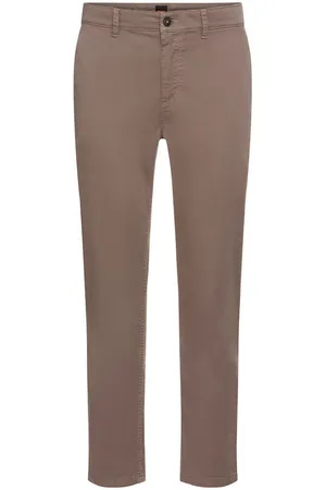 HUGO BOSS Chinohose Chino_tapered mit BOSS Logo hinten