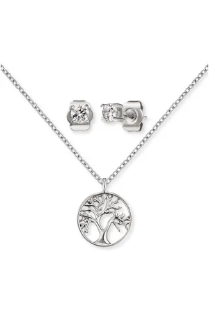 Engelsrufer Kette mit Anhänger Set ERMT-LILTREE Halskette Silber und Ohrstecker (1-tlg) - Verkäufer: Juwelier-Bacak
