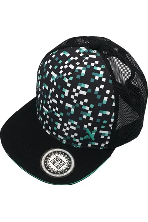 maximo Flat Cap KIDS BOY-Cap Kästchen Netz hinten, snap back Verschluß (1-St) - Verkäufer: Strickmoden Bruno Barthel - & CAPO