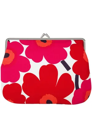 Marimekko Etui Puolikas Kukkaro Mini Unikko Kosmeti Etui, Purse, Geldbörse, Etui, Kulturbeutel, Brillenetui - Verkäufer: YOUNAHLEE fabrics & accessoires