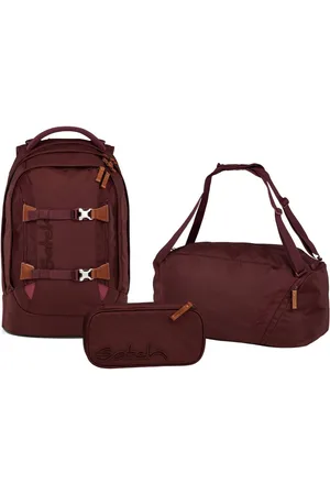 Satch Schulranzen Schulrucksack-Set PACK Nordic Ruby 3-teilig (3-teilig), ergonomisch, Your-Size-System: auf Körpergröße anpassbar - Verkäufer: DSBO