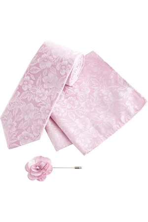 Next Krawatte Krawatte mit Blumenprint und Einstecktuch, Set (3-St) - Verkäufer: Germany GmbH