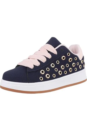 Ital-Design Modischer Sneaker mit hohem Komfort und Dämpfung Sneaker (89319315) Flach Sneakers Low in Dunkelblau - Verkäufer: