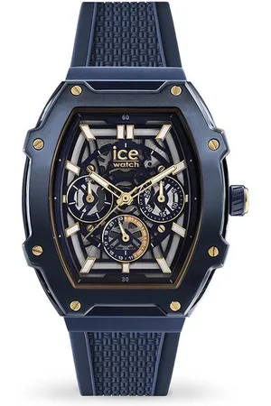 Ice-Watch Quarzuhr Ice Boliday Gold Blue Skel (M), Ice Boliday Gold Blue Skel (M) - Verkäufer: Juwelier Bektas e.K.