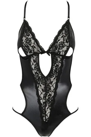 Passion Fusion Body-Ouvert Schwarzer Body PA595543 - (L/XL,S/M,XXL/XXXL) - Verkäufer: Angela Line
