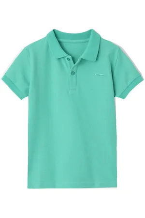 Vertbaudet Poloshirt Jungen Poloshirt, kurze Ärmel Stickerei - Verkäufer: