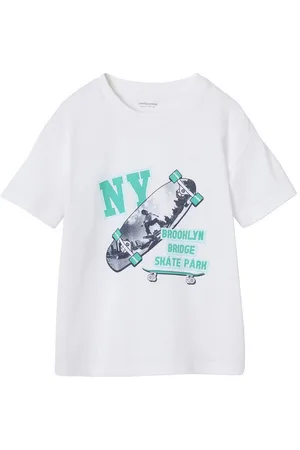 Vertbaudet Kurzarmshirt Jungen T-Shirt mit Fotoprint, Recycling-Baumwolle - Verkäufer: