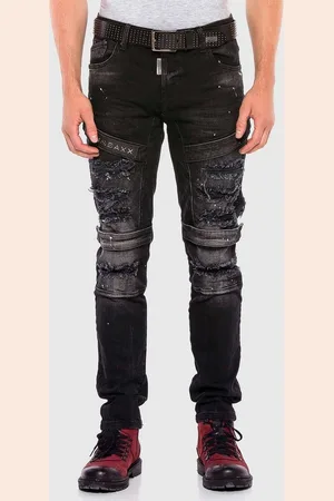 Cipo & Baxx 5-Pocket-Jeans Jeans im destroyed Look