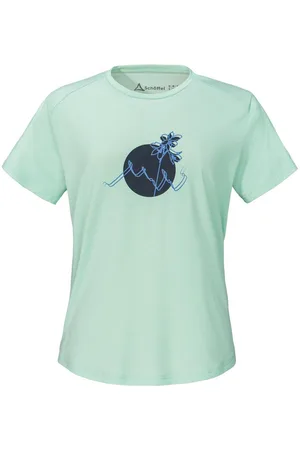 Schöffel Funktionsshirt SCHÖFFEL T-Shirt Haberspitz L botanical sky - Verkäufer: Schuhe-Sport