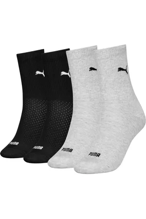 PUMA Socken WOMEN SOCK 4P ECOM (4er-Pack) mit unterstützender Fußgewölbestruktur