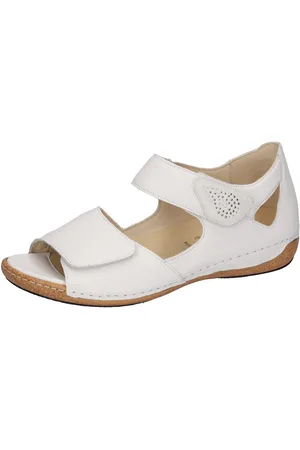 Waldläufer Heliett Sandale, Sommerschuh, Sandalette, Keilabsatz, mit Orthotritt, H-Weite