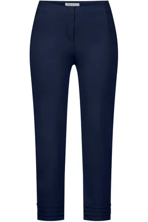 STEHMANN Schlupfhose Ina15-602 in besonders leichter Sommer-Qualität Falten-Details am Saum - Verkäufer: Gio Milano