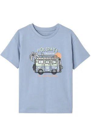 Vertbaudet Kurzarmshirt Jungen T-Shirt mit witzigem Print - Verkäufer: