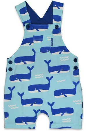 Toby Tiger Latzhose Latzhose mit Wal und Wellen Print - Verkäufer: GmbH